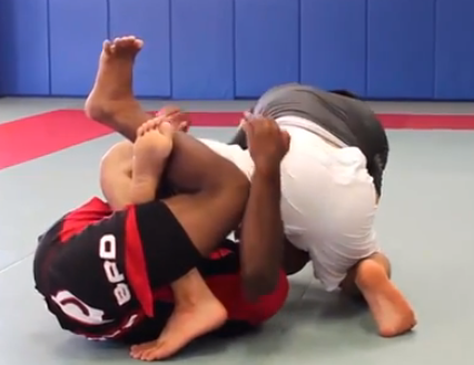 BJJ Technique Video Butterfly Sweep to Calf Slicer